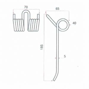 Arc pick-up Hesston 701710102